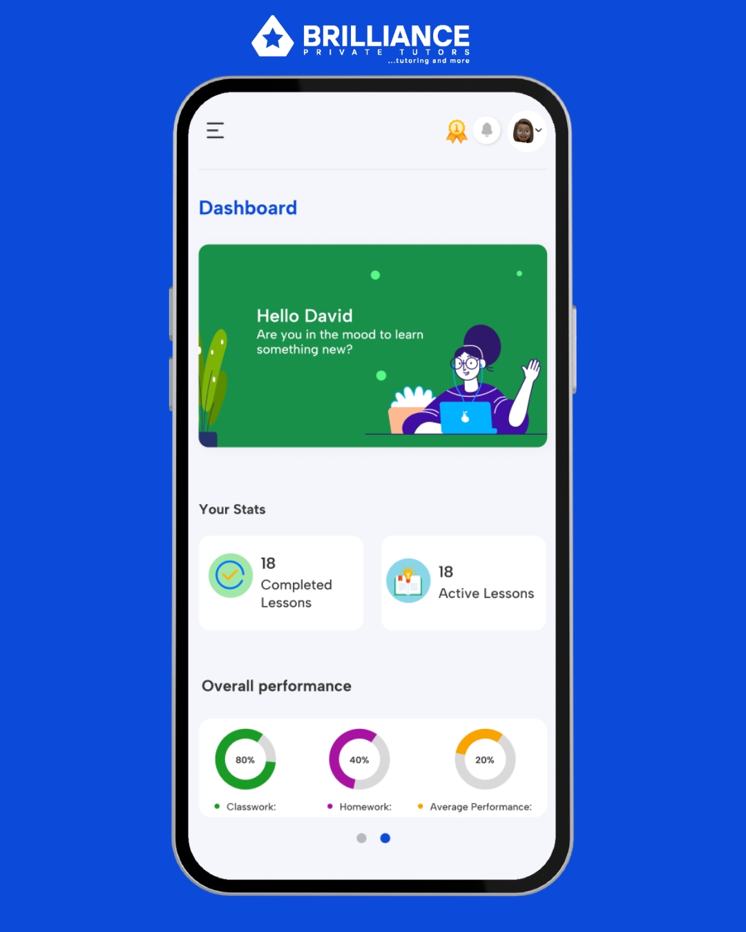 Brilliance Live Learning App